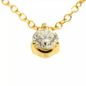 Ponte Vecchio Diamond 0.206ct Necklace 18K YG 750